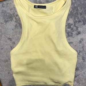 Zara Yellow Tank Top